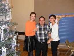 Wigilia w Domu Pomocy Społecznej w Podzamku 23 Grudnia 2014r.